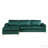 Velvet Sectional Sofa With Chaise