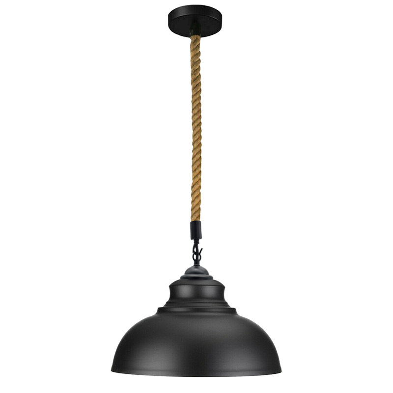 Julie 1 - Light Single Pendant, No, Black