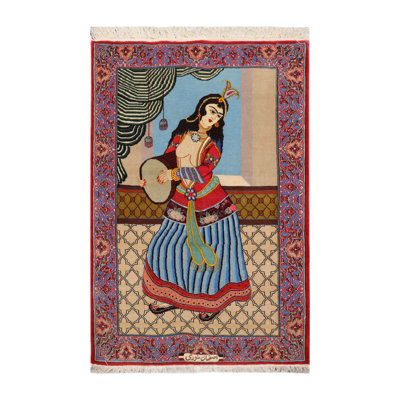 One-of-a-Kind 2'5'' x 3'10'' New Age Rectangle Wool Area Rug in