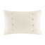 Couvre-lit réversible kaki, très grand, coton avec garniture boutonnée et taie d'oreiller