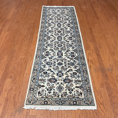  Handmade Kashan Wool Runner