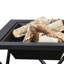 Steel Charcoal Fire Pit Table