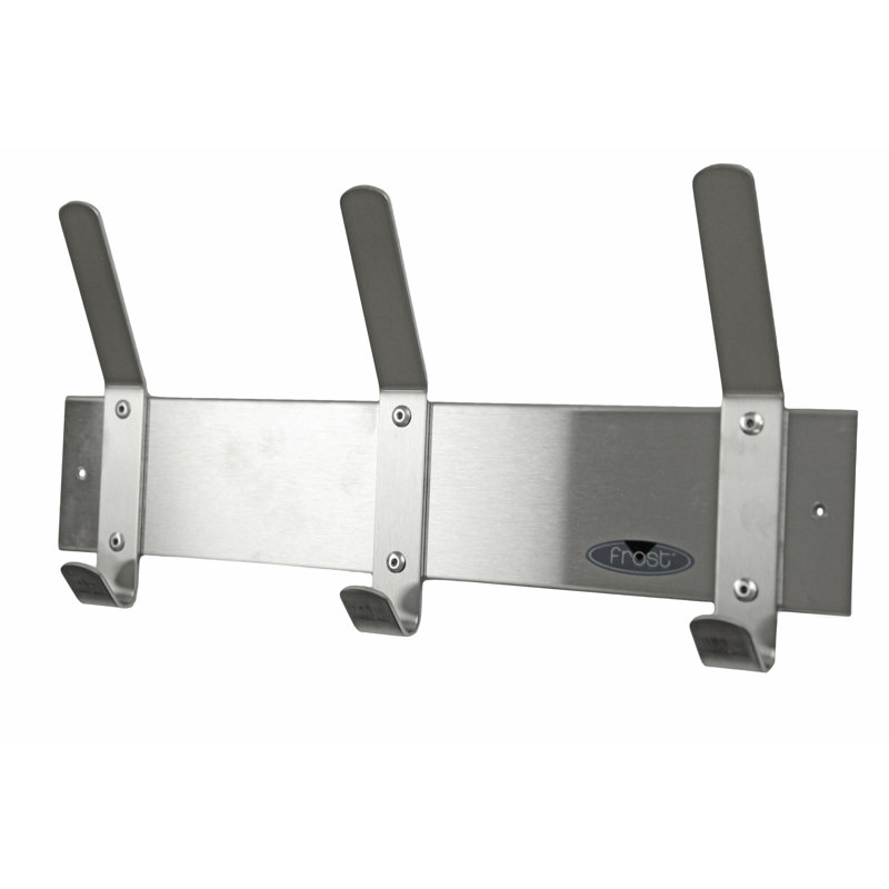 Steel Wall 6 - Hook Wall Mounted Coat Rack