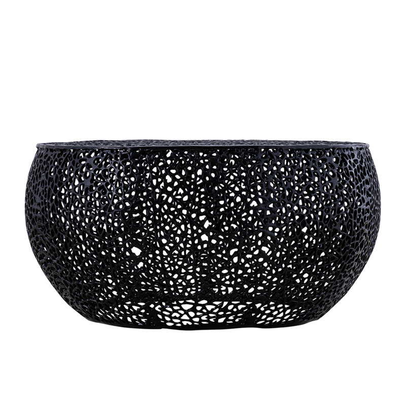 Round Coffee Table, Black
