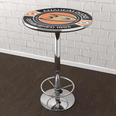Table de bar avec repose-pieds Anaheim Ducks