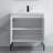 30'' Single Bathroom Vanity with Ceramic Top-1815218018