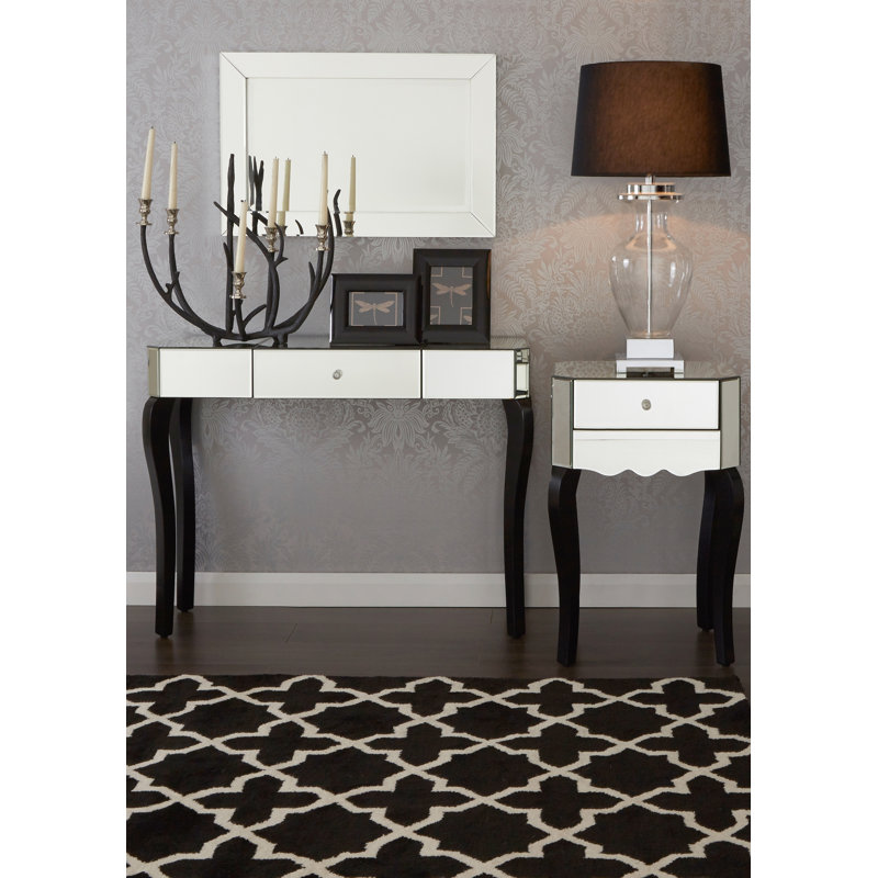 Dampier End Table, Mirror