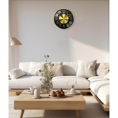 Aluminium Wall Clock