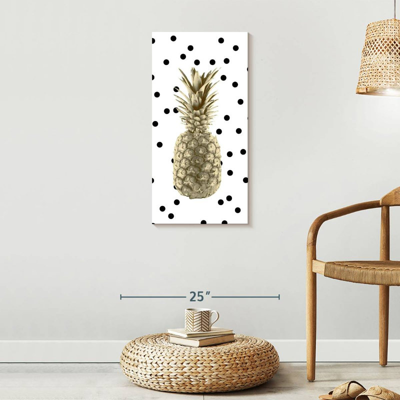 Pois ananas, H 15 po x l 30 po x P 1,25 po