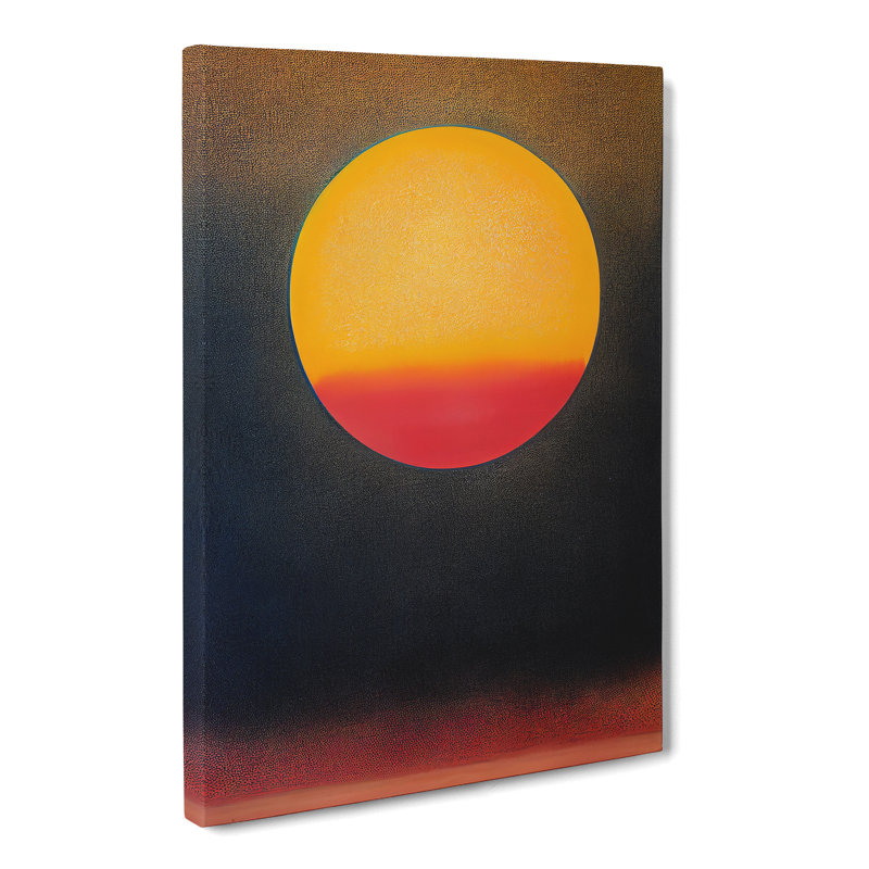 Contemporary Sun Vol.2 - Wrapped Canvas, 76cm H x 50cm W x 3cm D