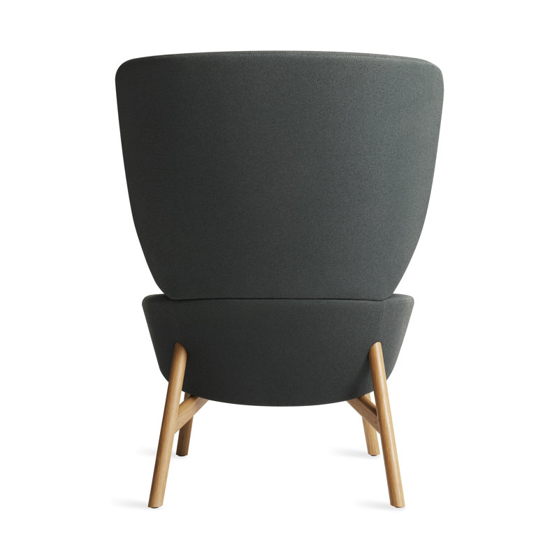 Heads Up Lounge Chair, Maharam Messenger in Everglade