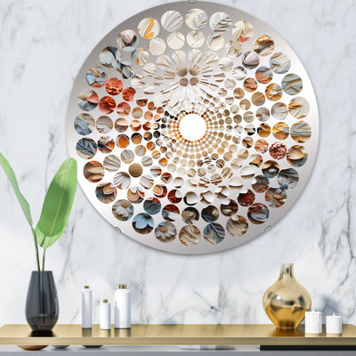 Miroir mural rond