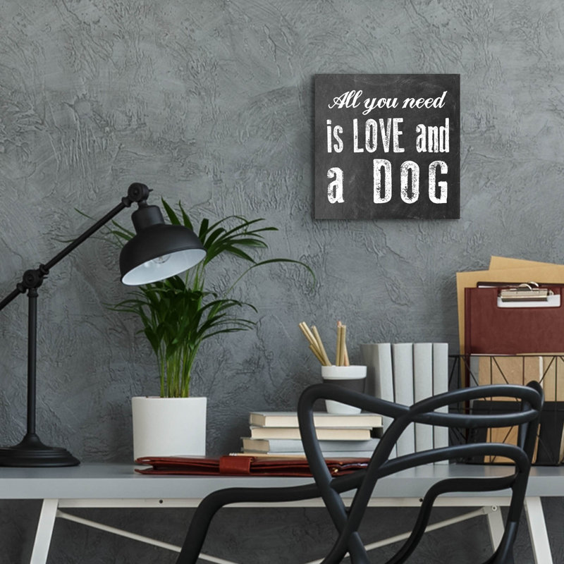  «All You Need» par Erin Clark, art mural en verre acrylique, 12 po x 12 po, H 12 po x l 12 po x P 0,13 po