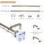 Tringle à rideaux simple réglable Adelfa-1301220372-1301228452