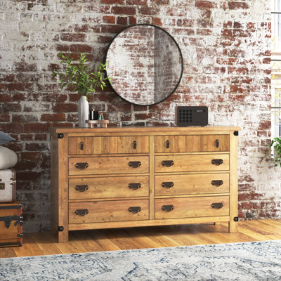 Commode double 8 tiroirs Cedartown