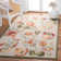 Hollander Floral Hand-Hooked Wool Sage Area Rug