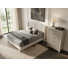 Jolande Contemporary Solid Wood 2 Pieces Bedroom Set