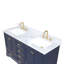 Meuble-lavabo double 61 avec comptoir 61-1533992404
