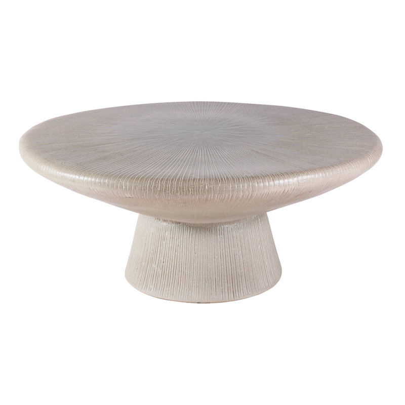 Table basse en céramique, Crème, crème