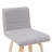 Fowey Biance Modern Swivel Counter Height or Bar Height Stool with Upholstered Seat and Wood Frame-378564196-378564197-378564198