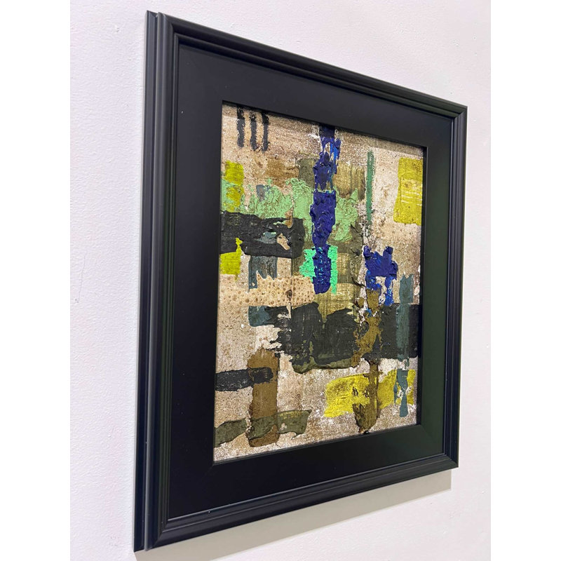 Moving Space No. 2 - Original Mixed-Media Abstract Painting by J. Kent Martin