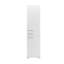 Armoire polyvalente moderne, blanche, 17,7 po x 73,6 po x 15,7 po | 100% panneau de particules enduit de mélamine, épaisseur: 0,6 pouce | Comprend 1 tiroir et plusieurs tablettes, conception murale | Idéal pour le rangement dans un bureau à domicile, un salon ou une chambre à coucher