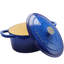 Crock-pot Artisan 7 qt. Non-Stick Cast Iron Oval Dutch Oven with Lid-37210813