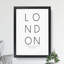 London United Kingdom - Framed Print-62802632-62802635
