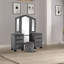Ensemble coiffeuse avec tabouret et miroir Rausch-47312921