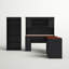 Huckins 5 Piece Computer Desk Office Set-1797573267