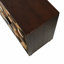 Buffet 59,8 "avec motif en nid d'abeille, armoire d'appoint moderne