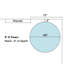 9' Lighted Artificial Fir Christmas Tree