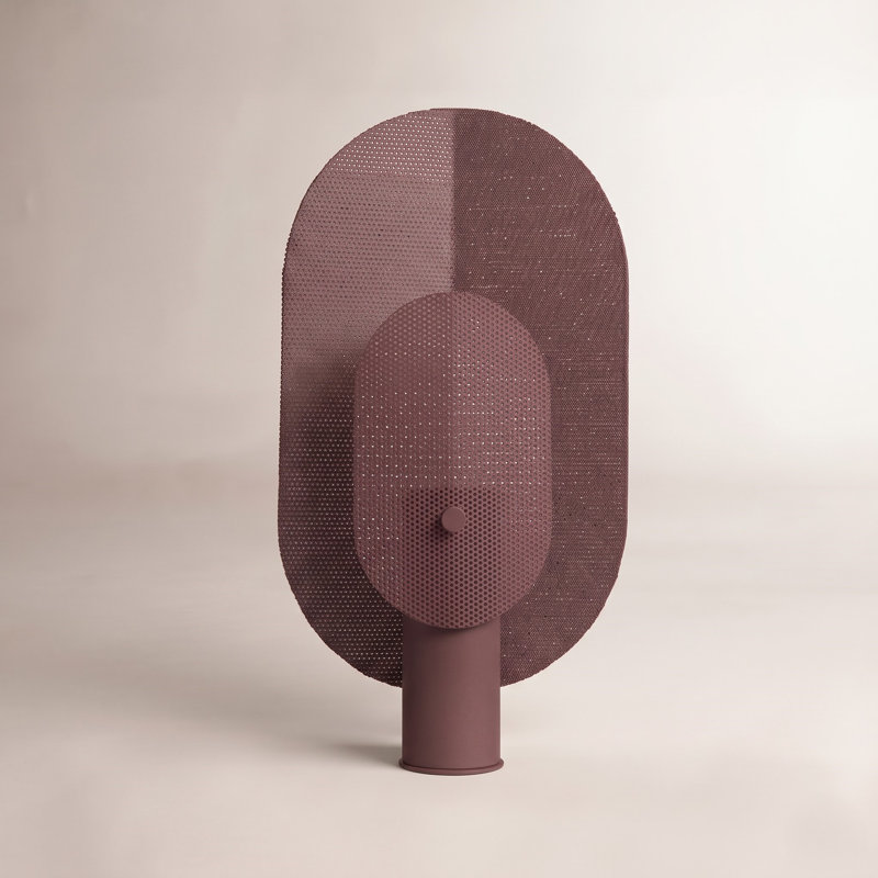 Filter Table Lamp, Oxblood