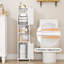 Armoire de rangement de salle de bain 39,4 "avec tablette réglable et portes d'armoire