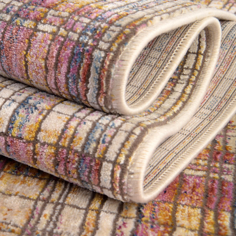 Amiliya Plaid Indoor Rug, Runner 2' x 8'