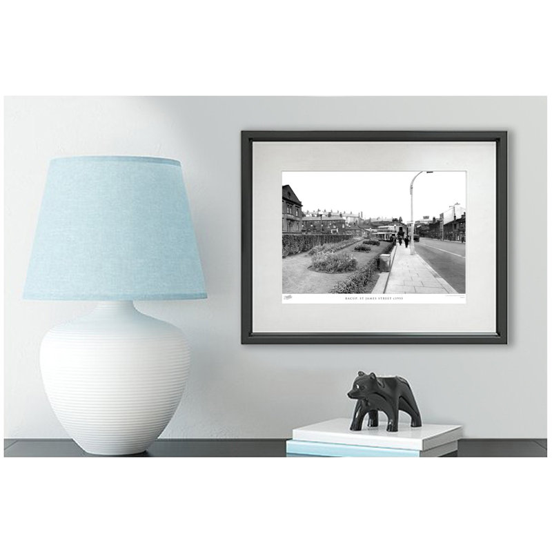 Bacup, St James Street C1955 by Francis Frith - Single Picture Frame Print, 45cm H x 60cm W x 2.3cm D