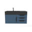 Ensemble de meuble-lavabo mural simple 36 po Bassi-629745239-573101963-573101966