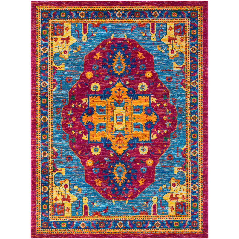 Markon Ikat Indoor Rug, Rectangle 9' x 12'