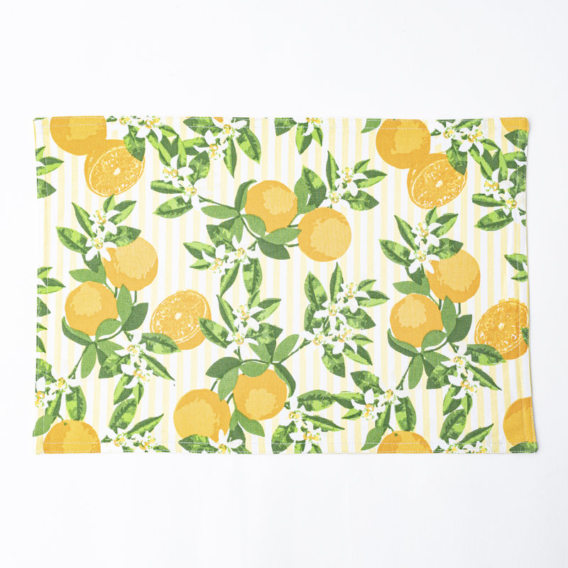 Orange Blossom Reversible Placemat