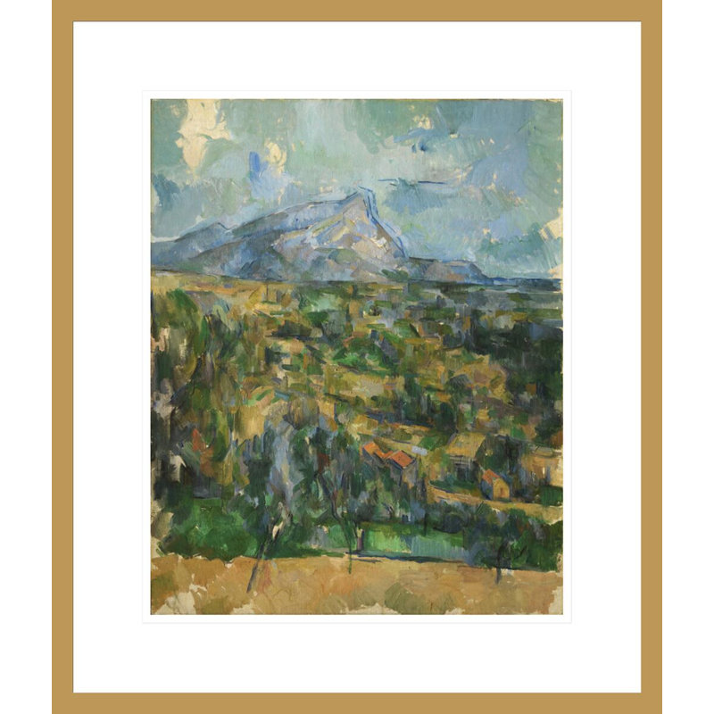 Mont Sainte-Victoire par Paul Cézanne, H 20,75 po x l 17,75 po