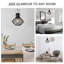 Luminaire suspendu géométrique simple à 1 lumière