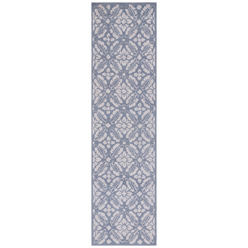 Baytown Hand Hooked Wool Pile Geometric Rug, Runner 2'6" x 10'