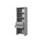 204cm H x 71cm W Solid Wood Standard Bookcase-41159706