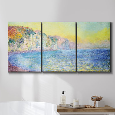" The Port Of Dieppe, Evening, 1882zz " 3 - Pieces