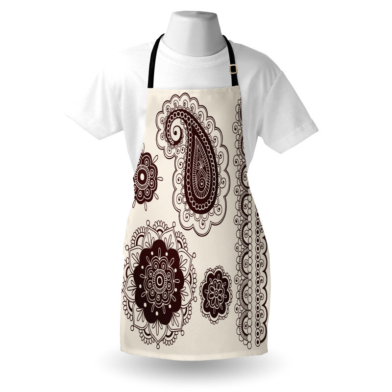 No Pattern Bib Apron