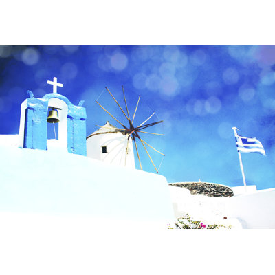 Santorini I by Sylvia Coomes - Wrapped Canvas Art Prints