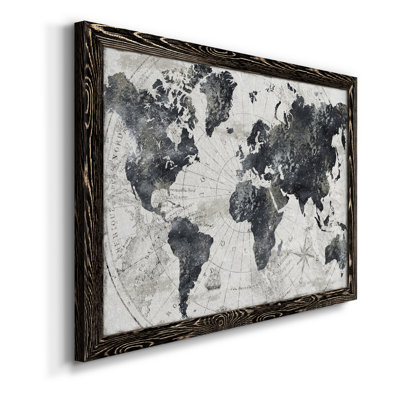 «Modern Atlas», cadre photo, impression sur toile