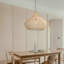 Luminaire suspendu en rotin naturel 1 lumière-108876058