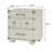 Nightstand w/USB, Gray