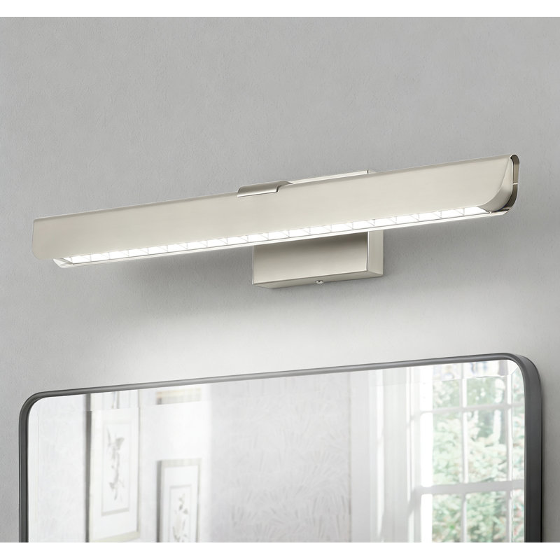 Dimmable LED 14W Bath Bar Vanity Light, Nickel
